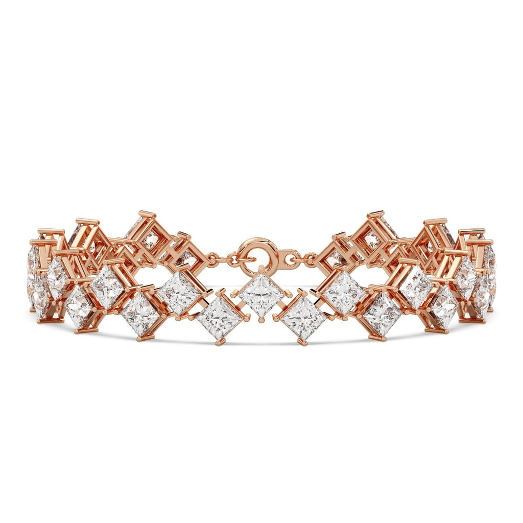 Isabelle Bracelet Silver Rosegold