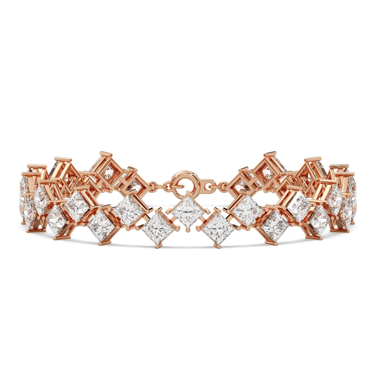Isabelle Bracelet Silver Rosegold