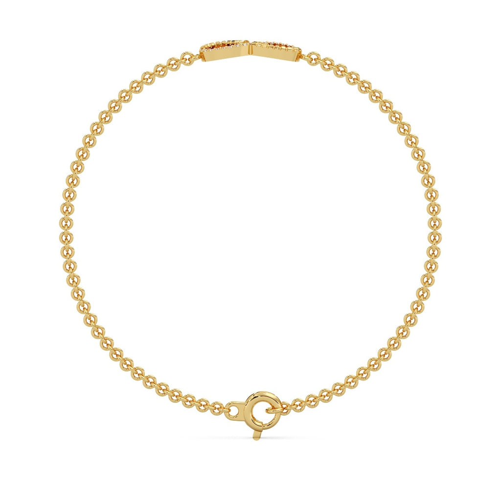 Eterna Loop Bracelet 18k Gold