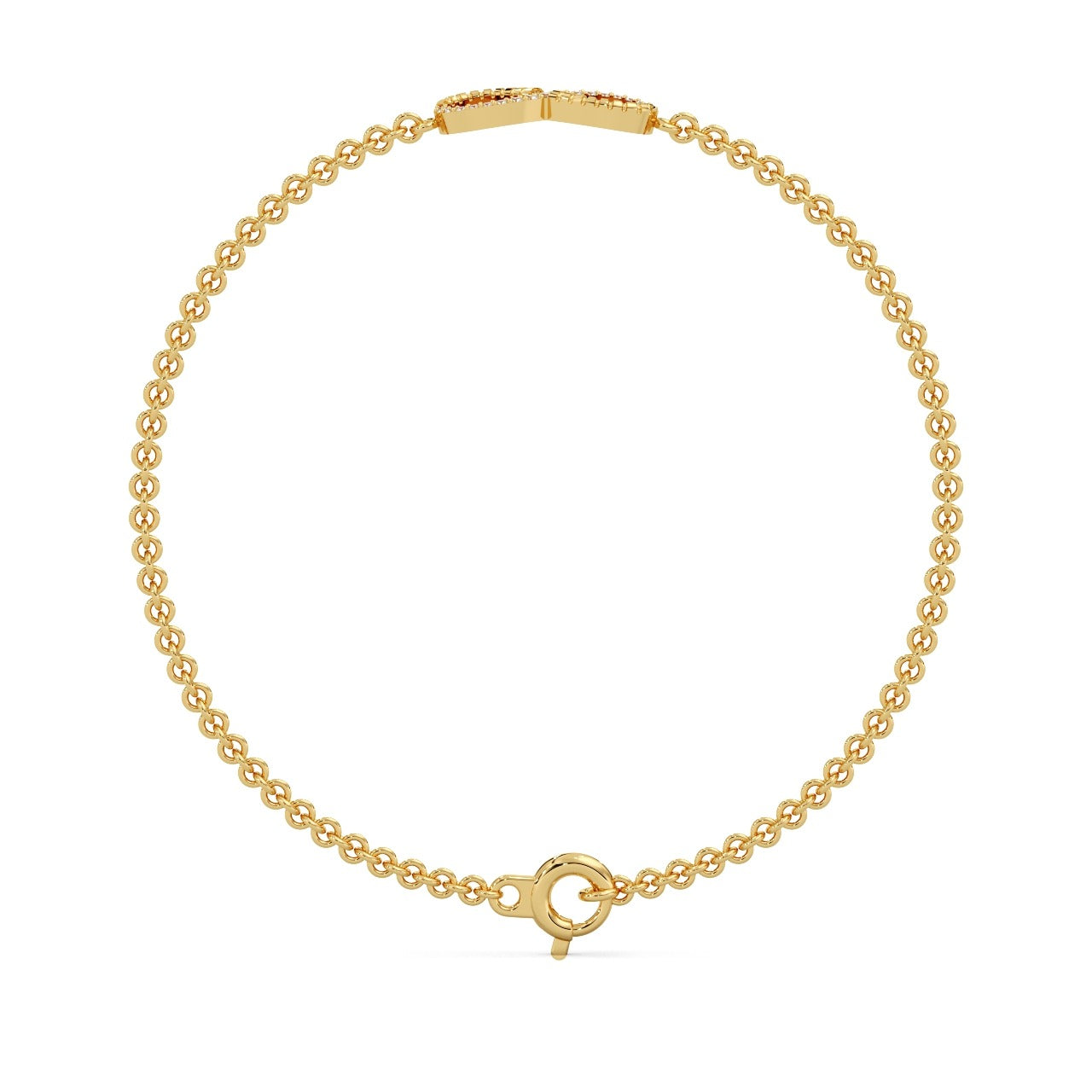 Eterna Loop Bracelet 14k Gold