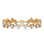 Isabelle Bracelet Silver Gold