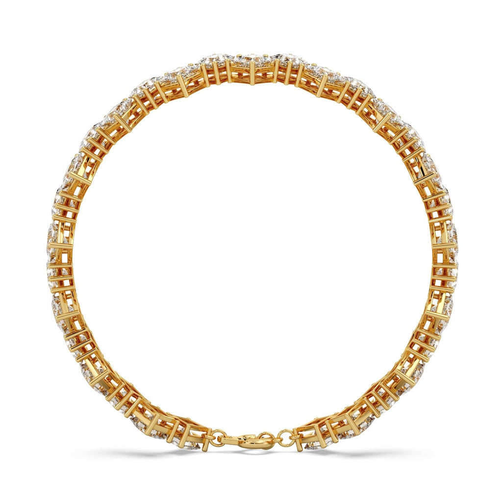 Isabelle Bracelet Silver Gold