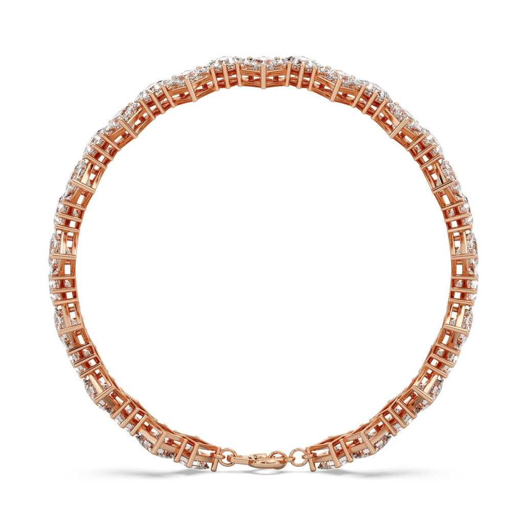 Isabelle Bracelet Silver Rosegold