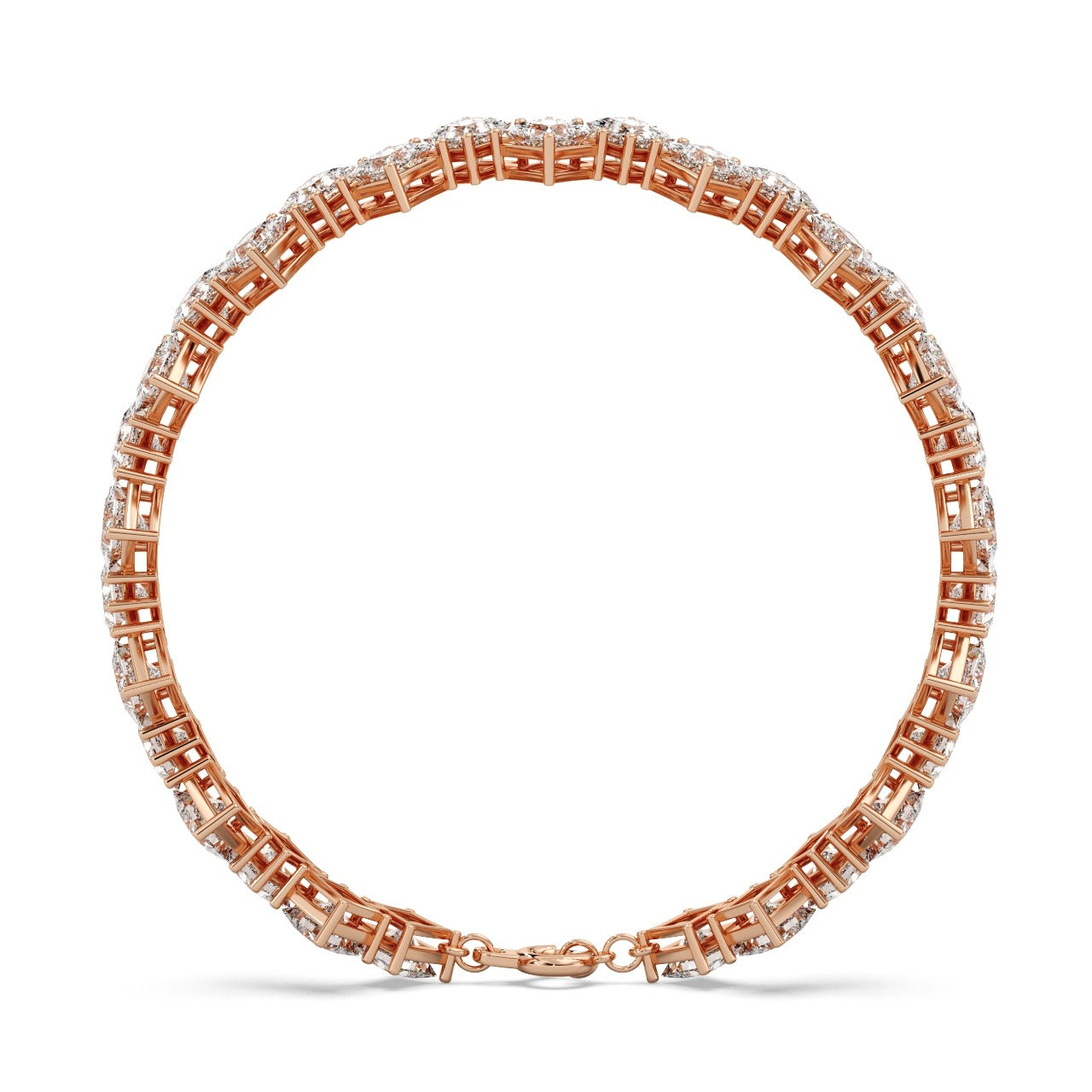 Isabelle Bracelet Silver Rosegold