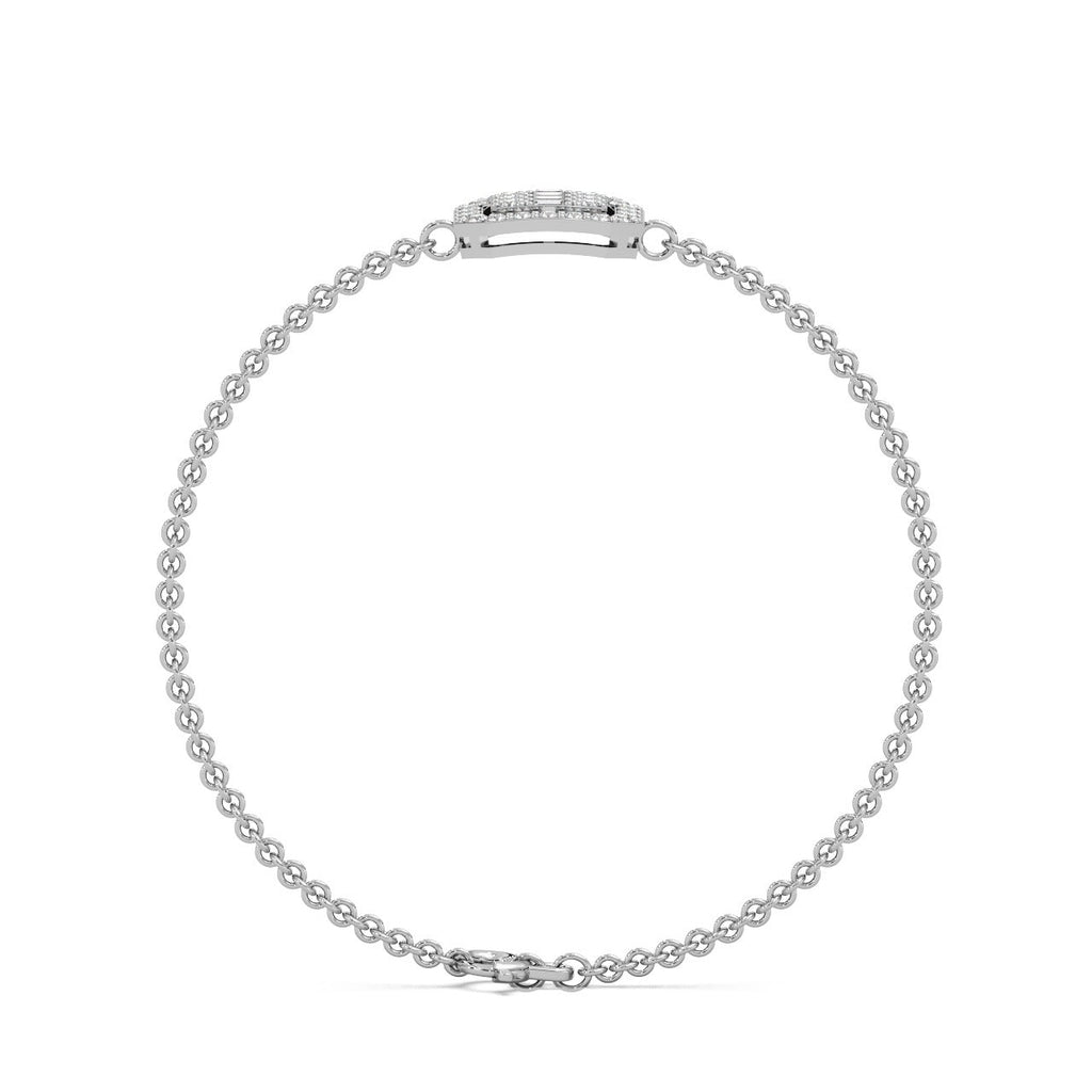 Metra Bracelet Silver White