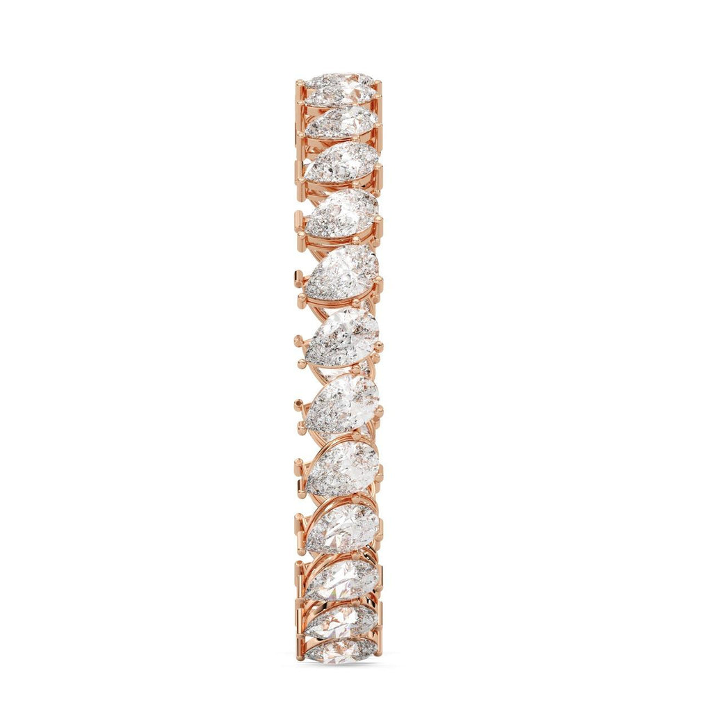 Celeste Drop Bracelet 14k Rosegold