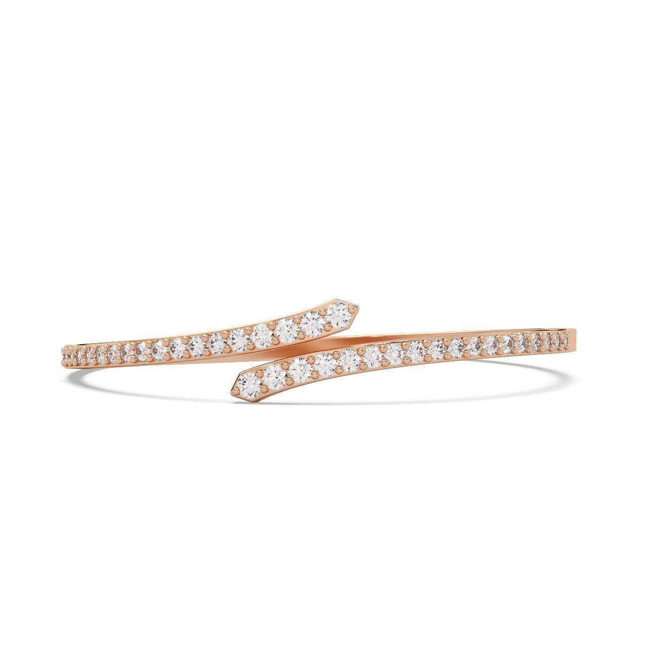 The Embrace Bracelet Silver Rosegold