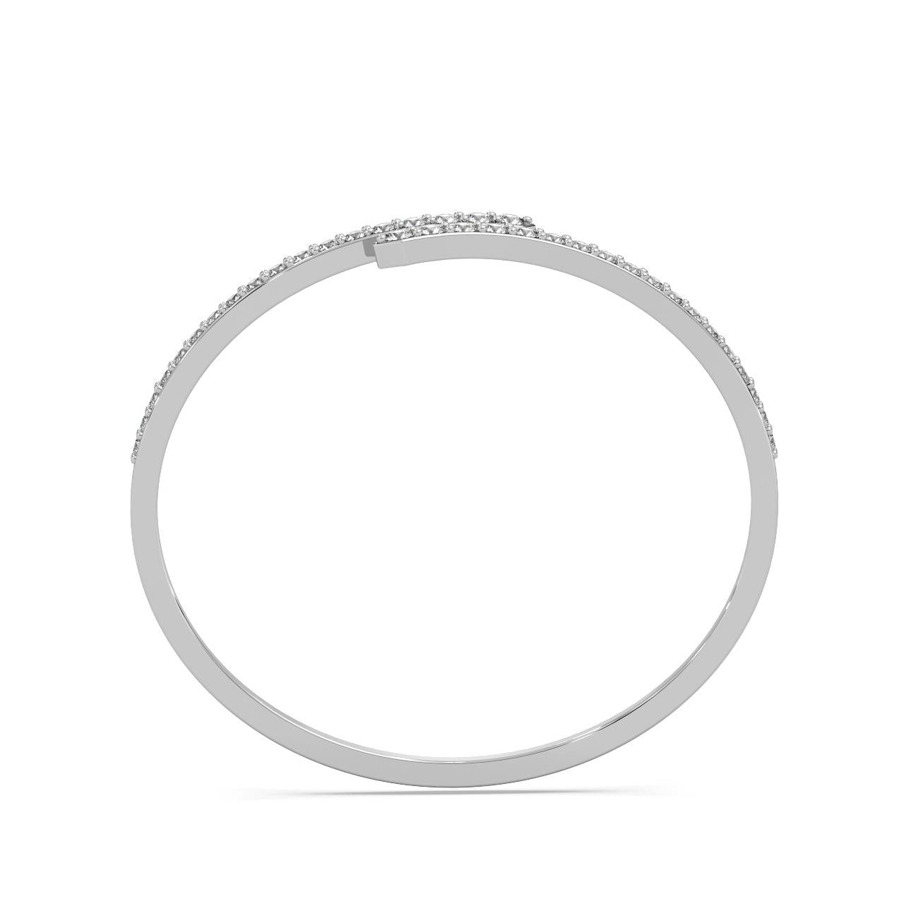 The Embrace Bracelet 14k White