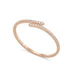 The Embrace Bracelet Silver Rosegold