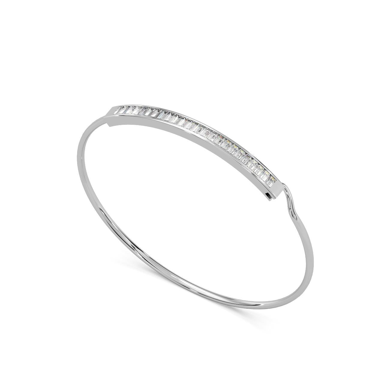 Verve Bracelet Silver White
