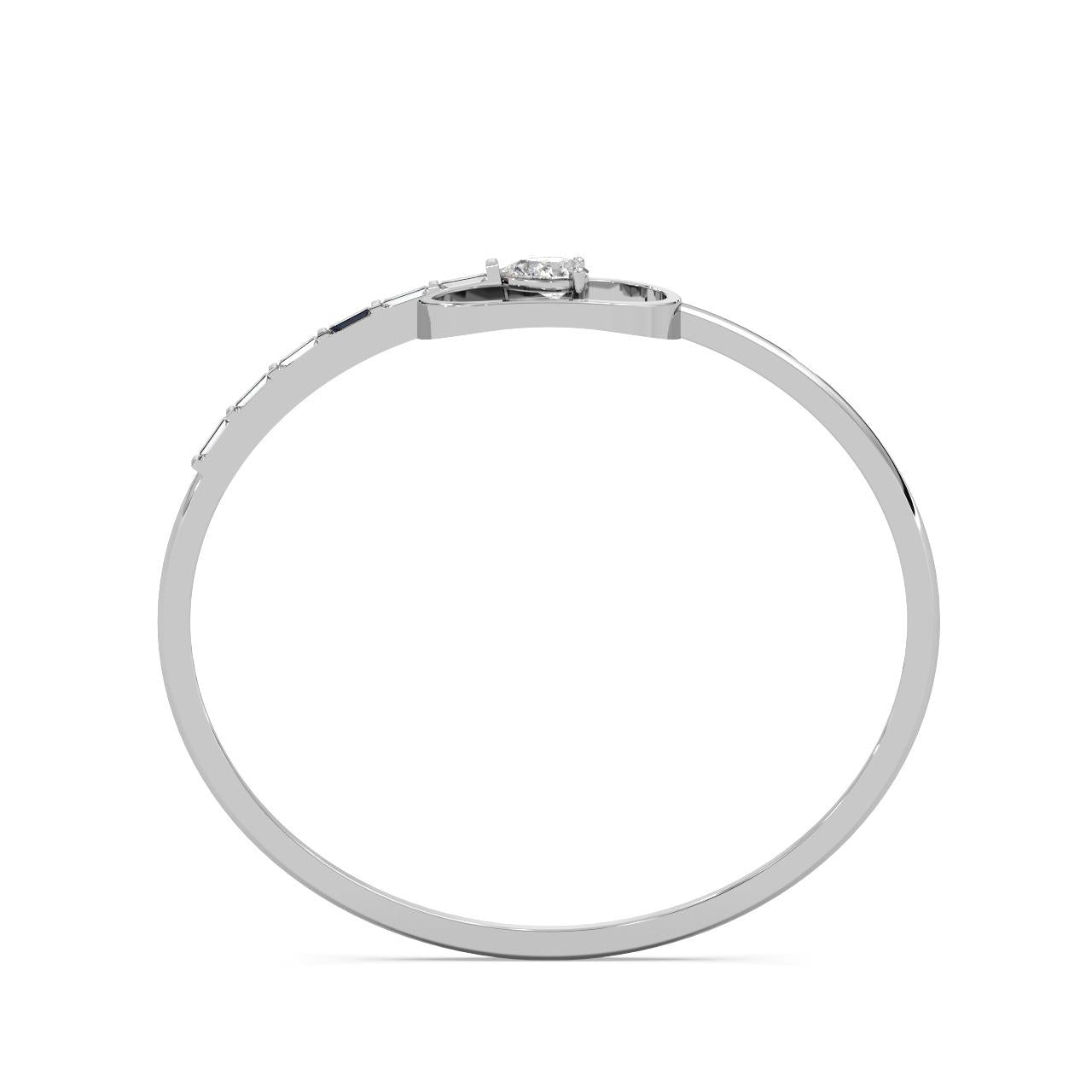 Kora Bracelet Silver White