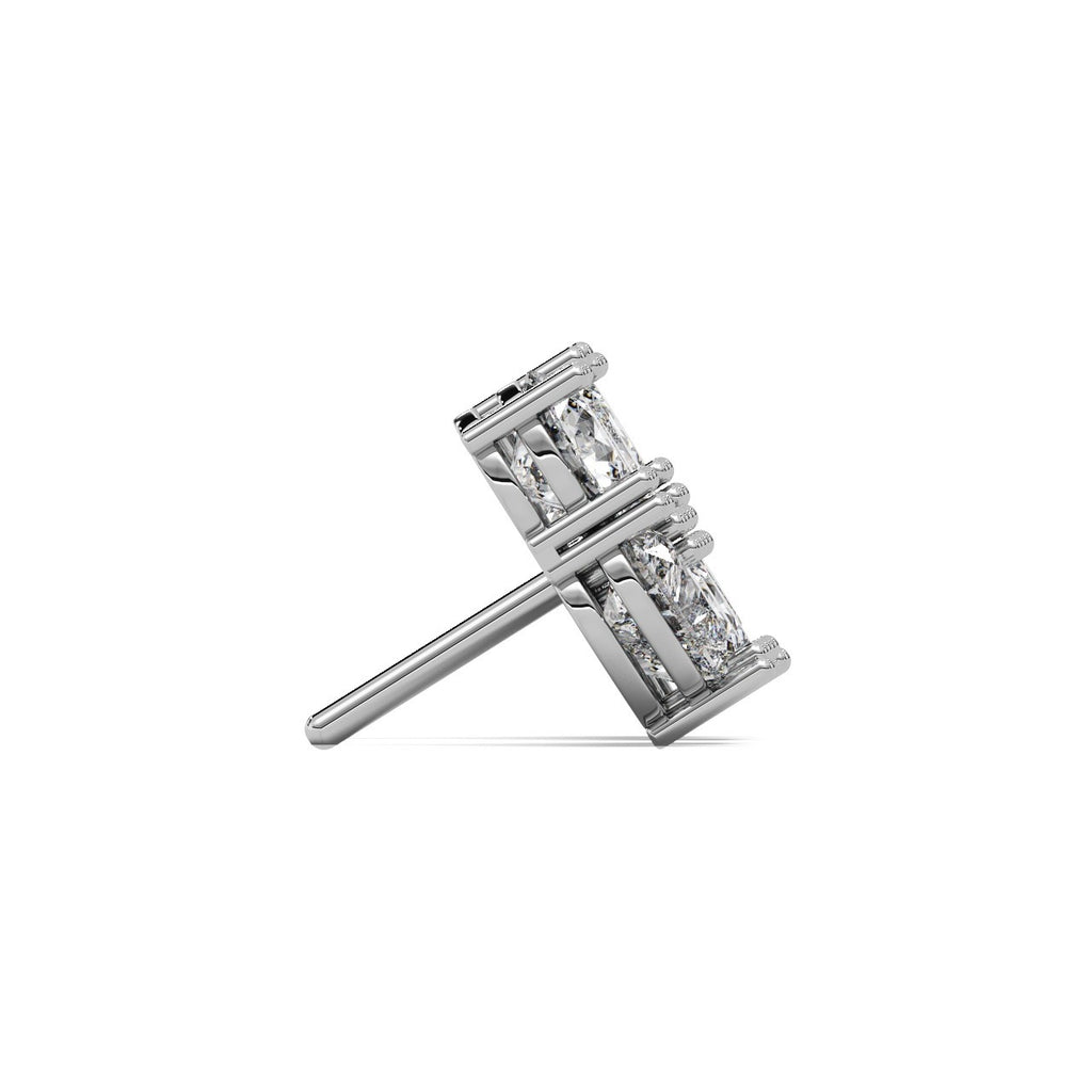 Artemis Studs 14k White