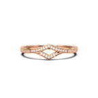 Vera Diamond Ring - Sterling Silver (Rosegold)