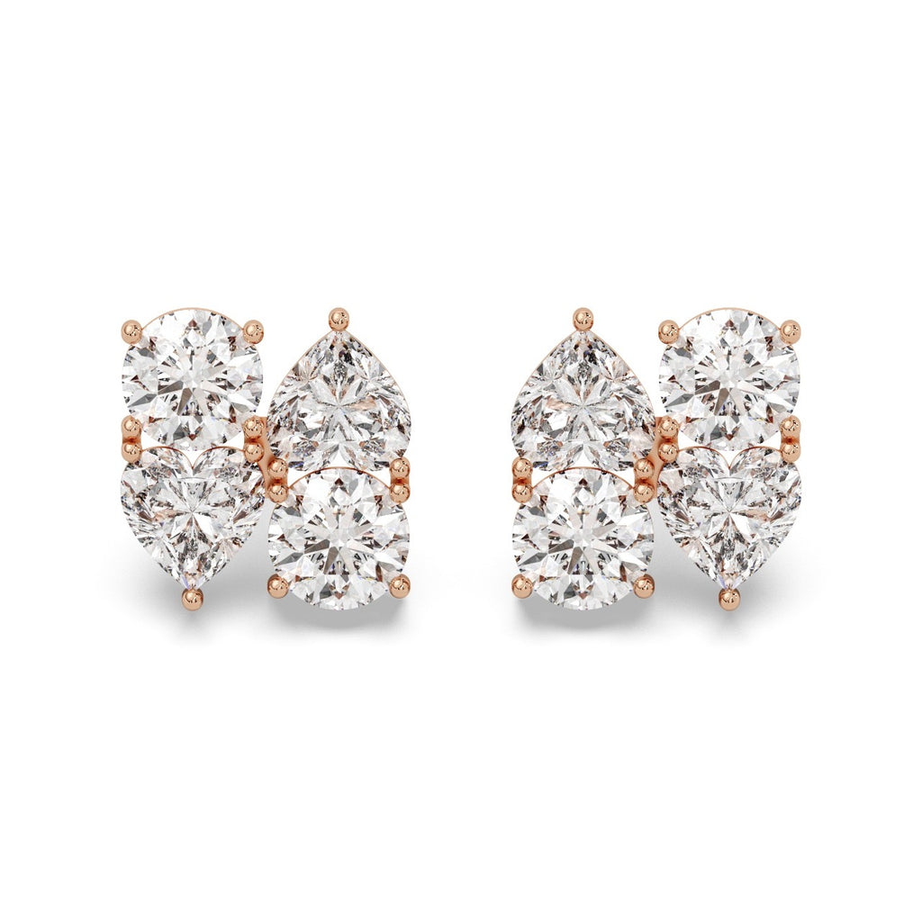 Artemis Studs 14k Rosegold