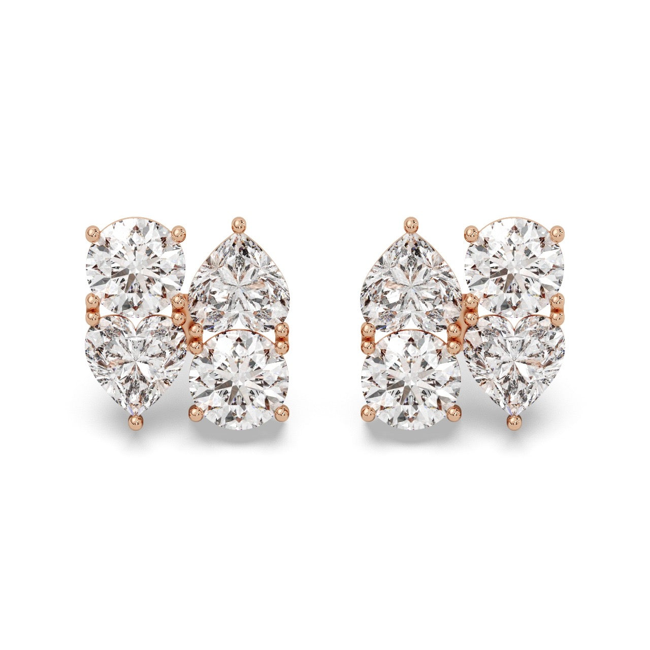 Artemis Studs 14k Rosegold