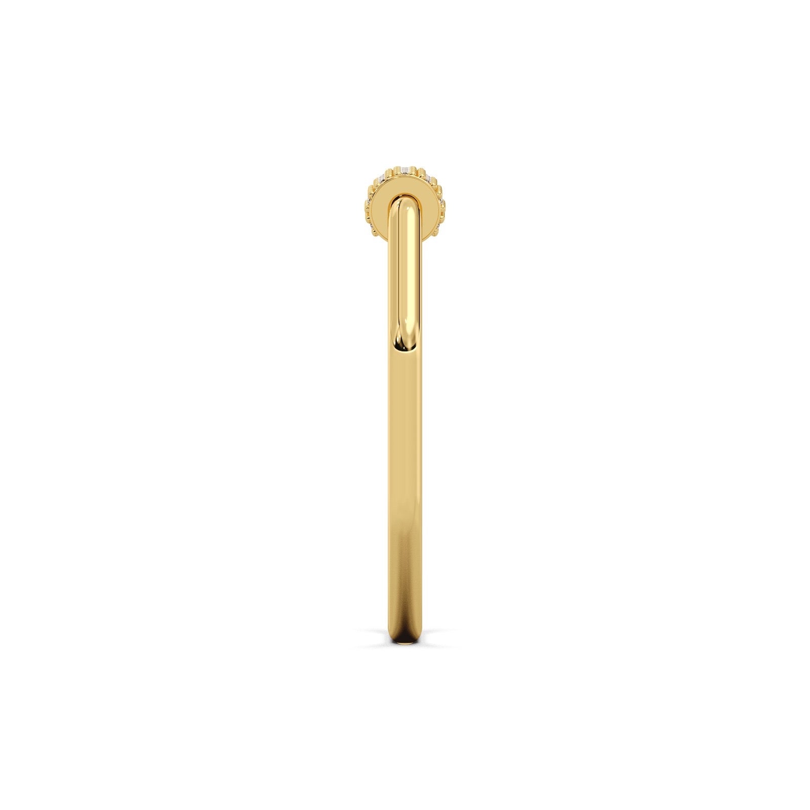 Octa Halo Ring 14k Gold
