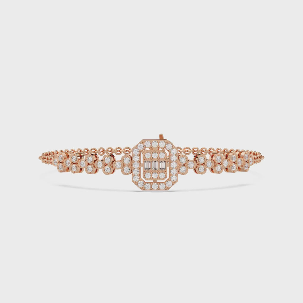 Rosarie Bracelet Silver Gold