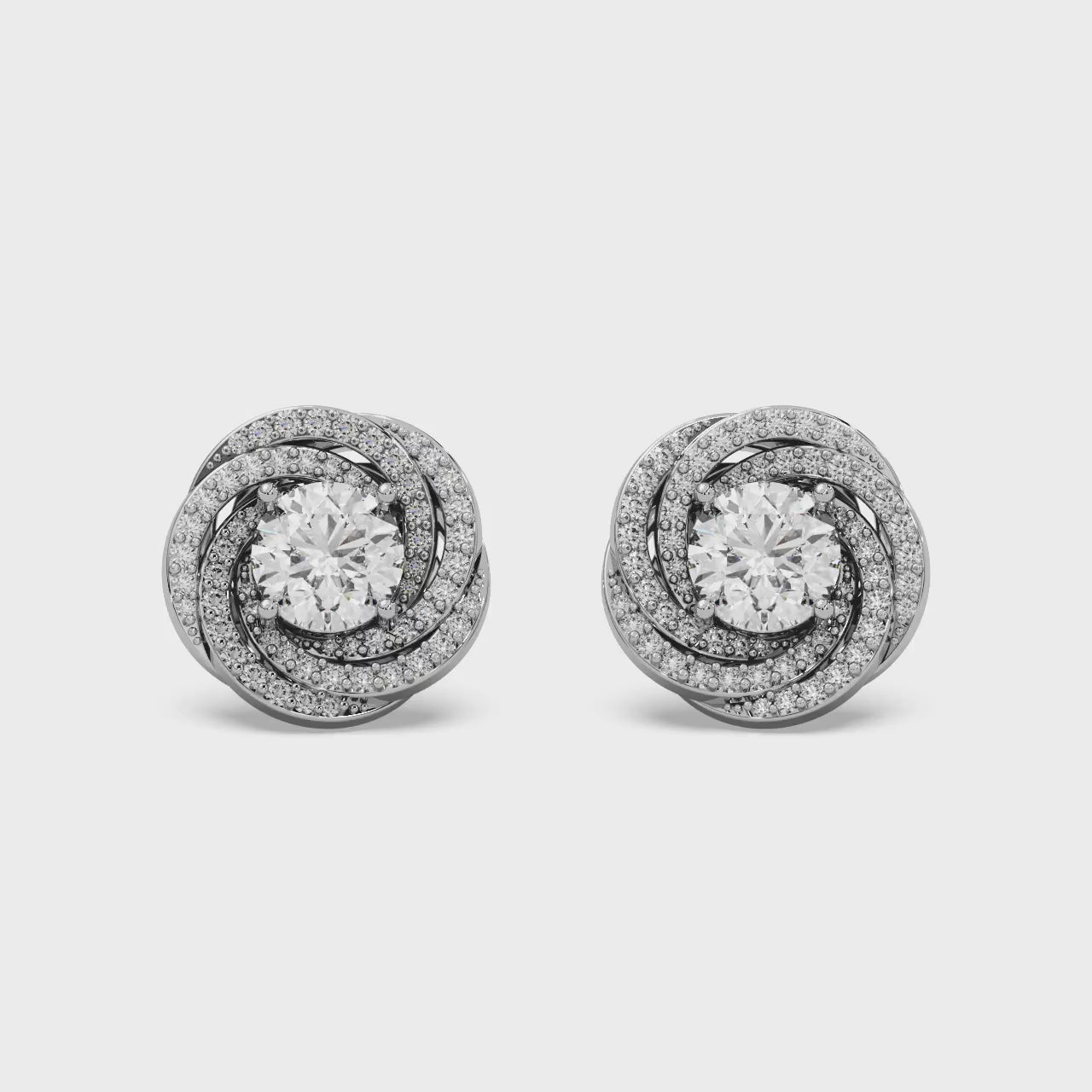 Stardust Studs Silver Gold
