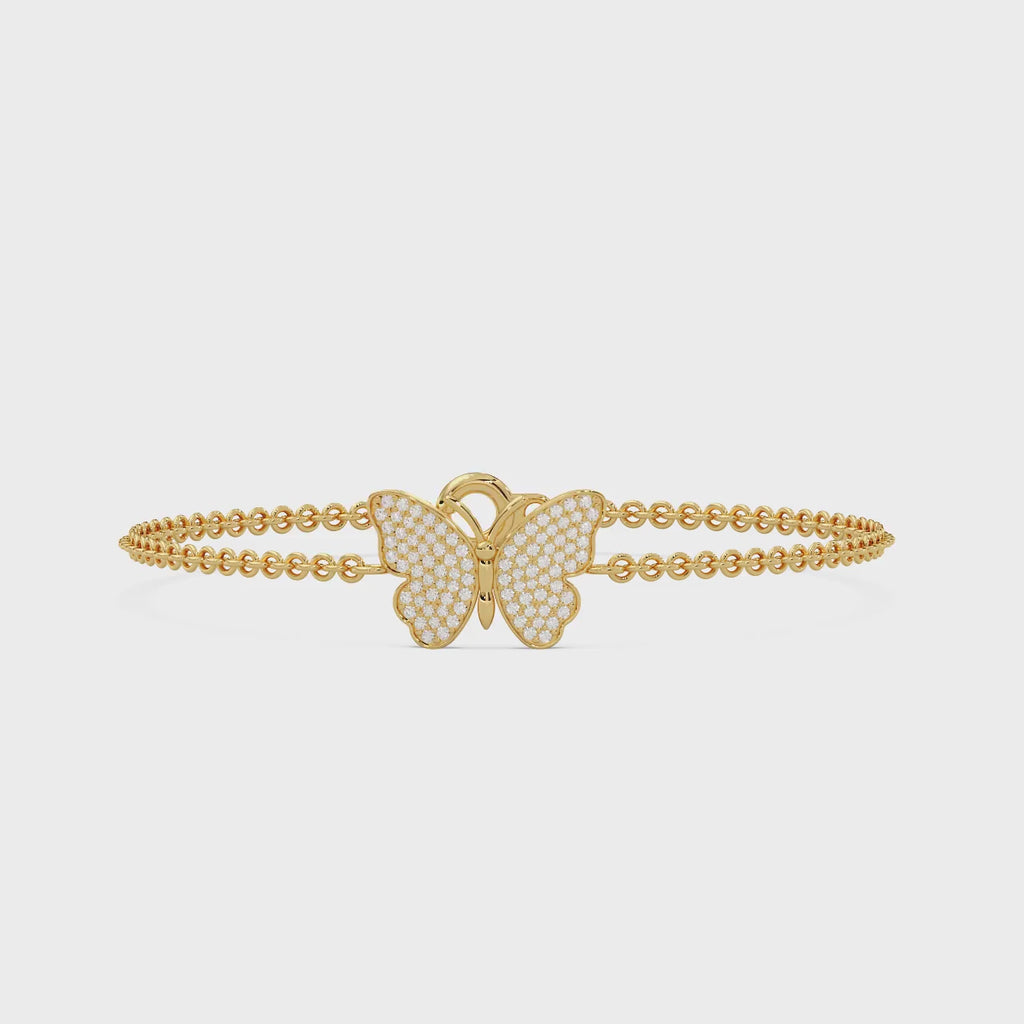 Flutter Bracelet Silver Gold