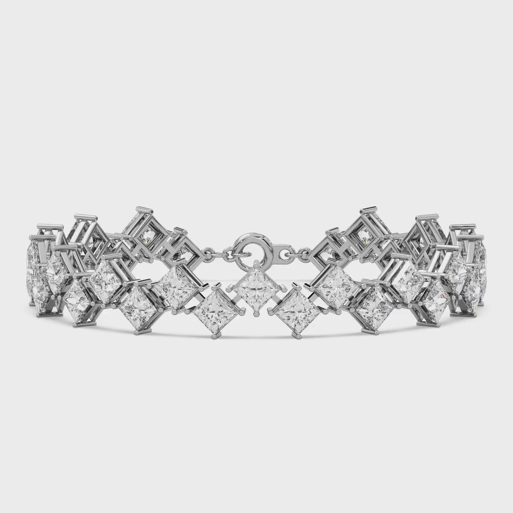 Isabelle Bracelet Silver Rosegold