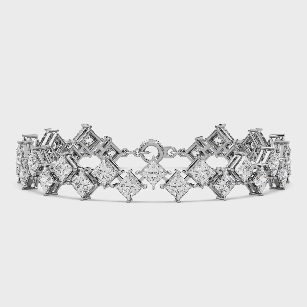Isabelle Bracelet Silver Rosegold