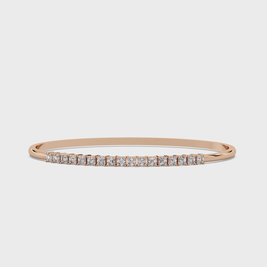 Lumen Bracelet Silver Rosegold