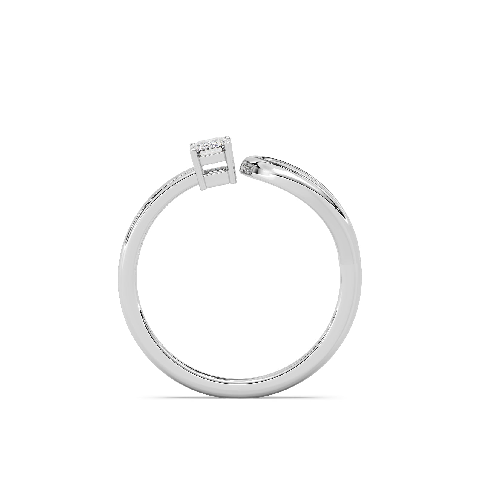 The Orbit Ring 14k White
