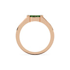 The Sage Diamond Ring - Sterling Silver (Rosegold)